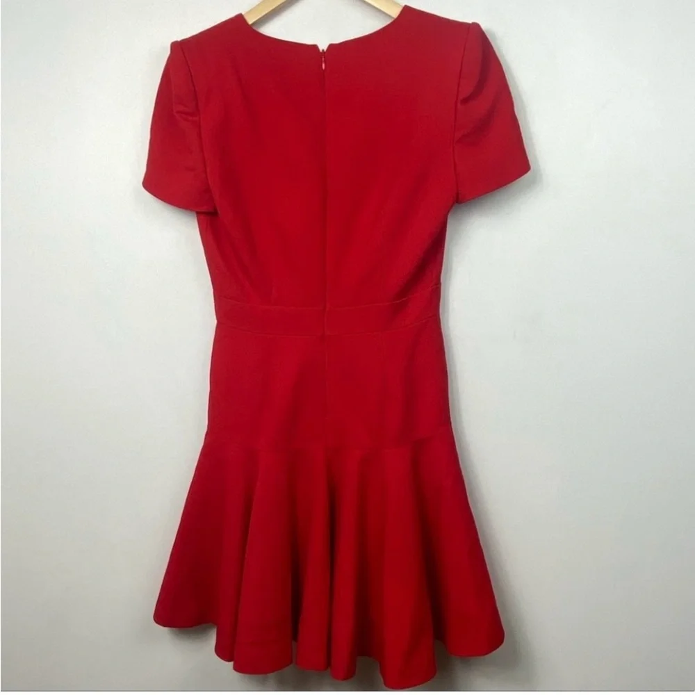 Alexander McQueen Wool Silk Fit Flare Dress 40 - Picture 2 of 8